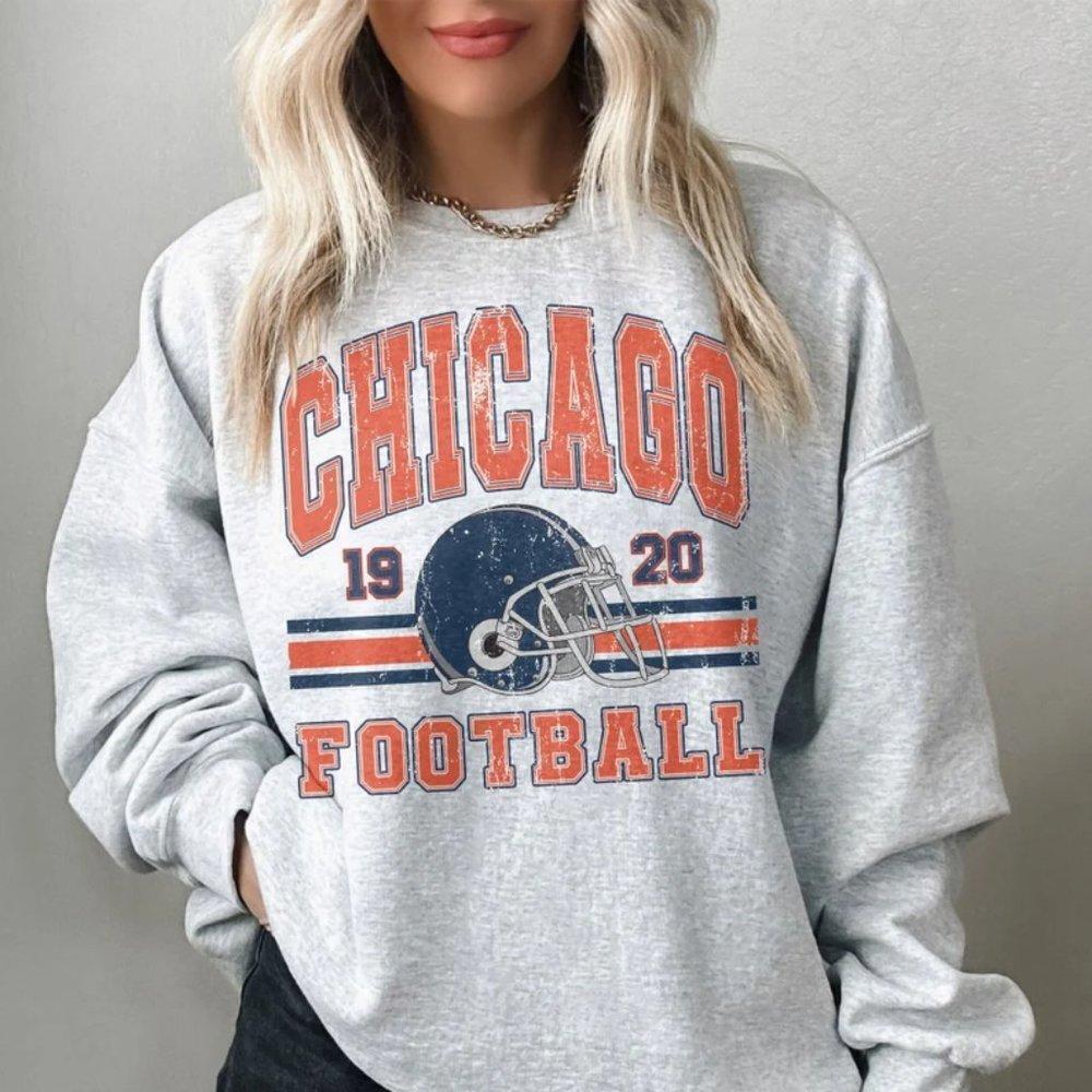 Chicago Bears 1920 Style Crewneck Sweatshirt